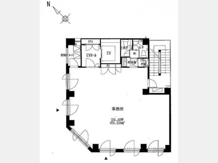 間取り図【銀座伊藤ビル】