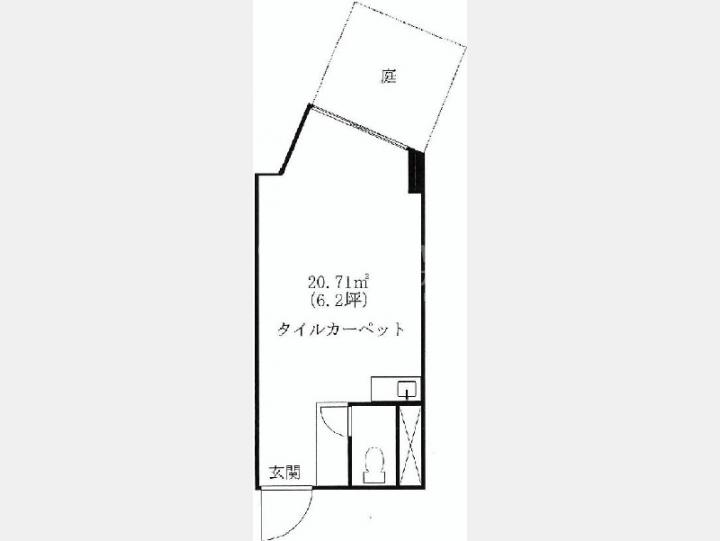 間取図 SOHOマンション 【南青山スカイハイツ】