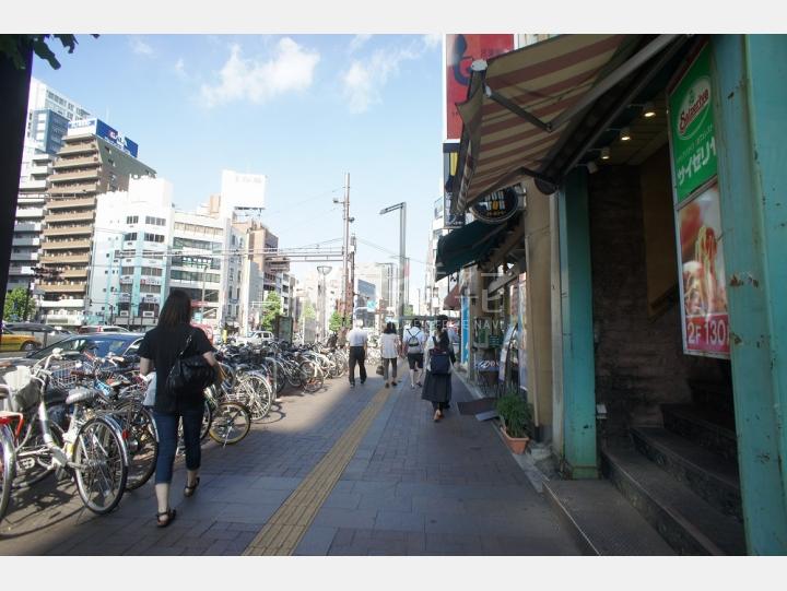 物件前の通り【第一光明堂ビル】