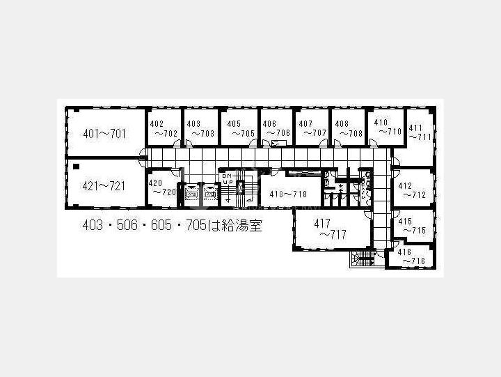 間取図　【池袋ホワイトハウスビル】