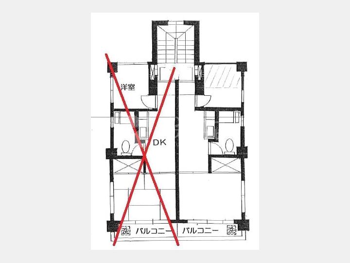501間取り図【新橋ぼくみつマンション】