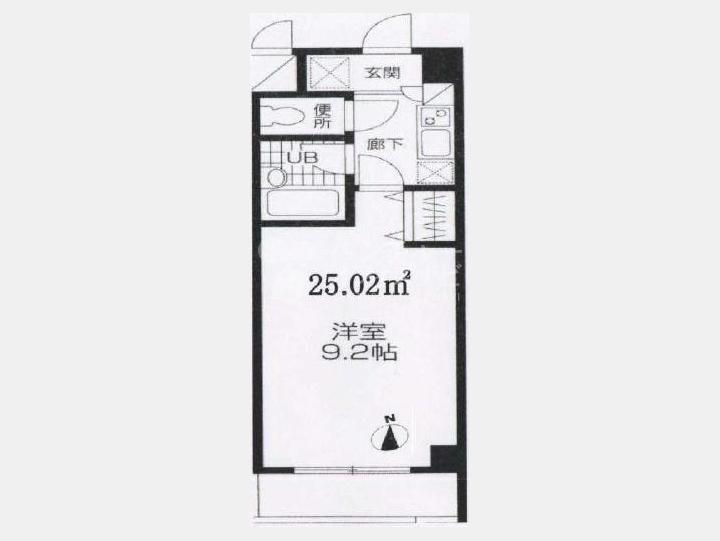 間取図 SOHOマンション 【ヴィアレット原宿】
