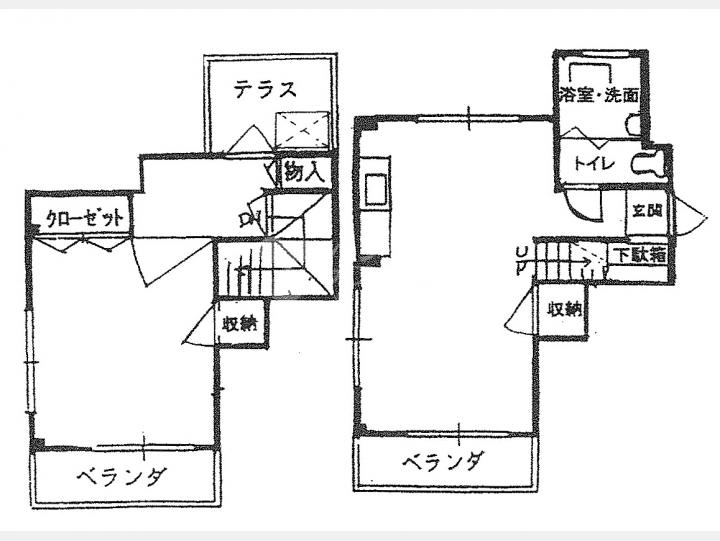 ５０１間取り図【市ヶ谷タイホービル】