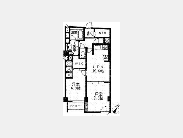 間取図 【代官山パークサイドビレッジ(DAIKANYAMA PARKSIDE VILLAGE)】