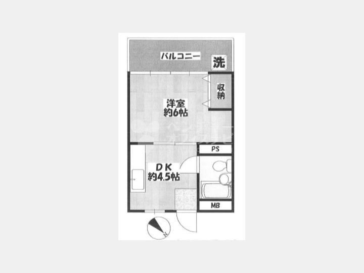 703間取り図 【大沢ビル】