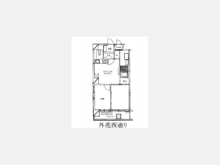 間取図　【パレ・ウルー】