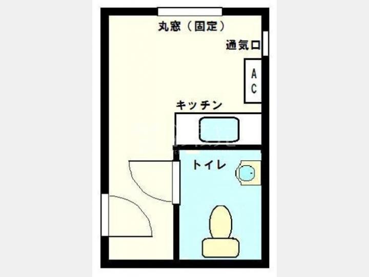 間取り図【中銀カプセルタワー】