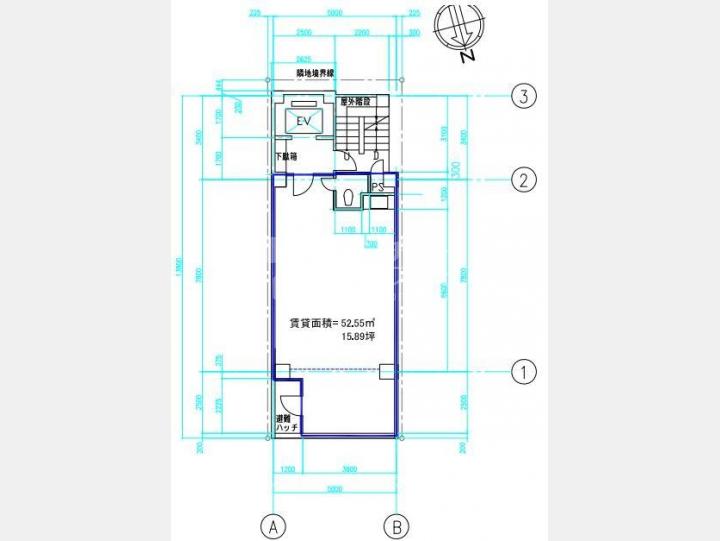 間取図　【ルート西新橋ビル】