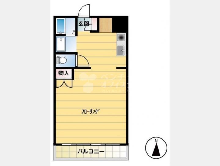 間取り図【新宿中公ビルグリーンハイツ】