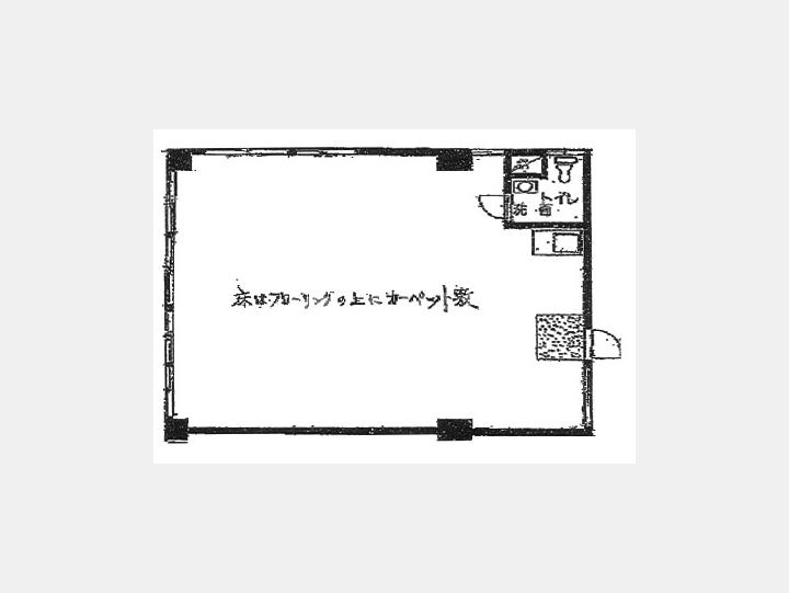 ４B間取り図【二葉ビル】 