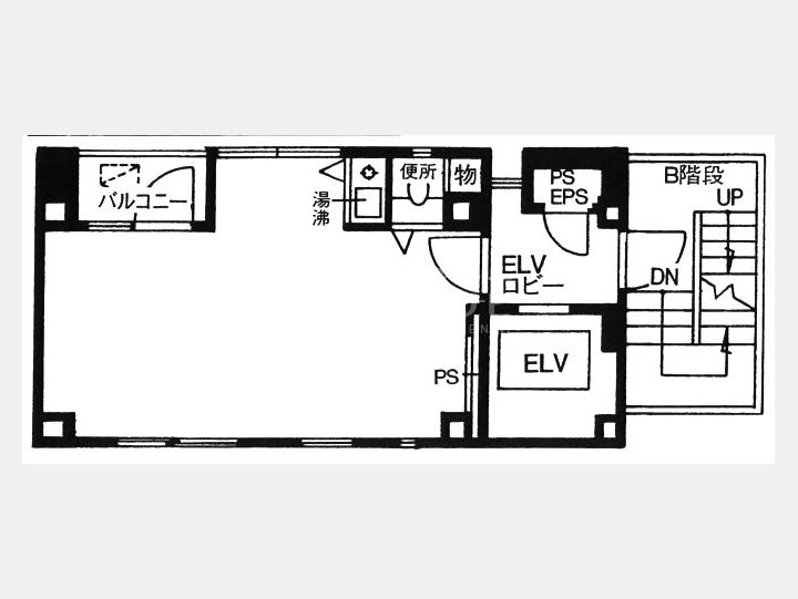 ４F間取り図【第５千代田ビル】