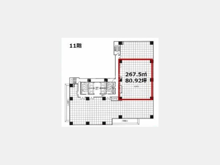 間取り図【西新宿パークウエストビル】