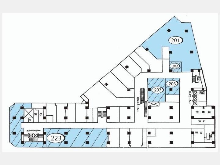 間取図　【新橋駅前ビル１号館】
