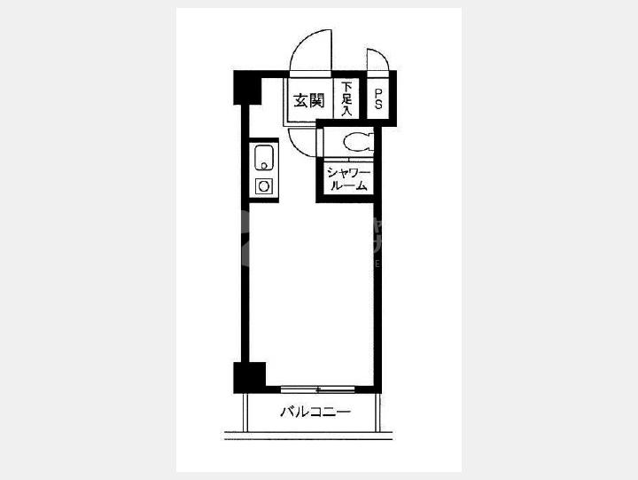 ４０７間取り図【シティコート桜丘】