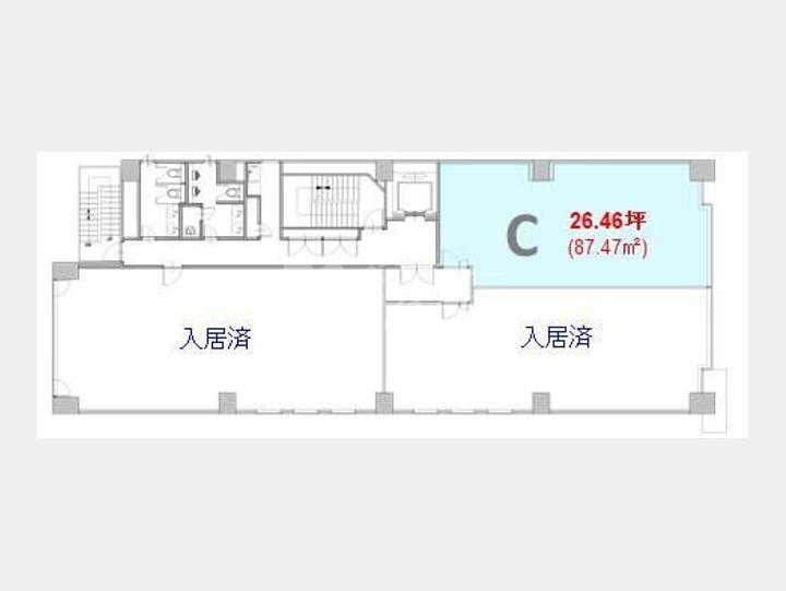 間取図　【箱崎升喜ビル】
