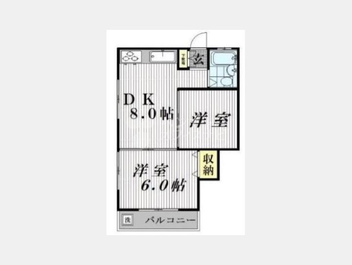 間取り図 【シャトー信濃】