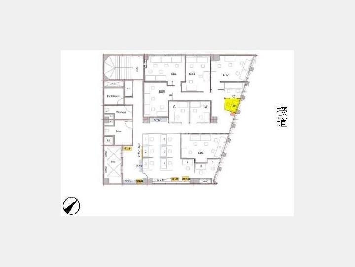 間取り図【晴花ビル(ビジョンオフィス新宿)】