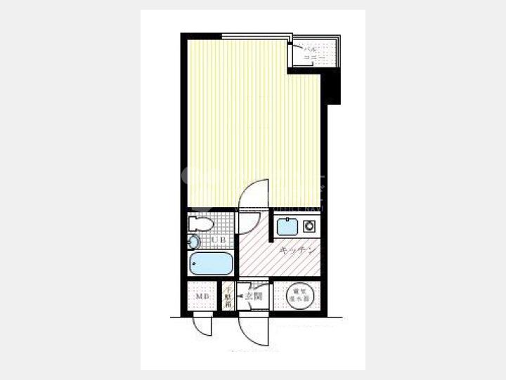 ７１１間取り図【ノア道玄坂】