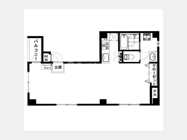 ３０２間取り図【Circle Building（サークルビル）】
