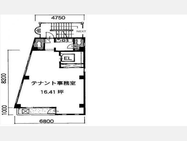 5階間取図　【小林ビル】