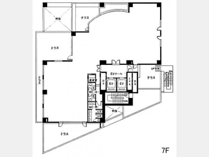 ７F間取り図【広尾ＳＫビル】 