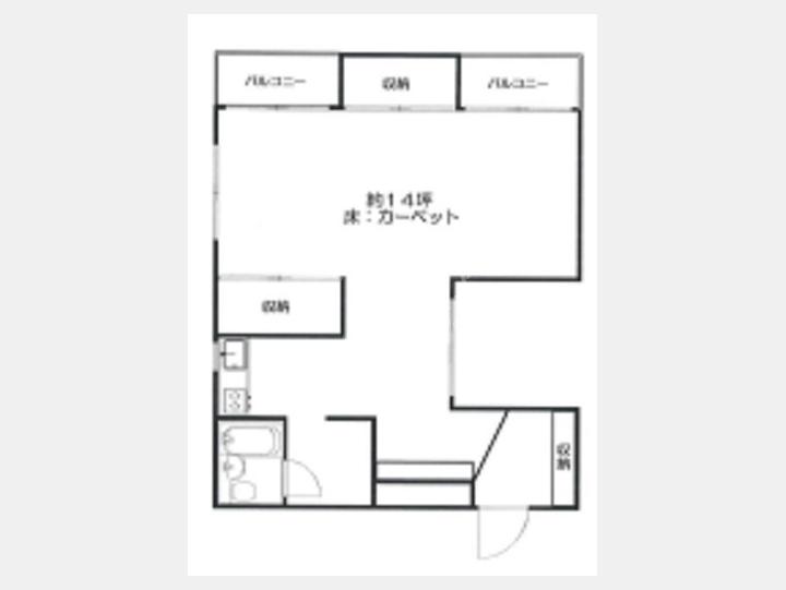 間取図　【シャモット南青山　３０３号室】