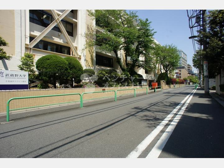 物件前の道　【一番町ロイアルハイツ】