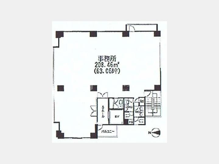間取り図【目白LKビル】