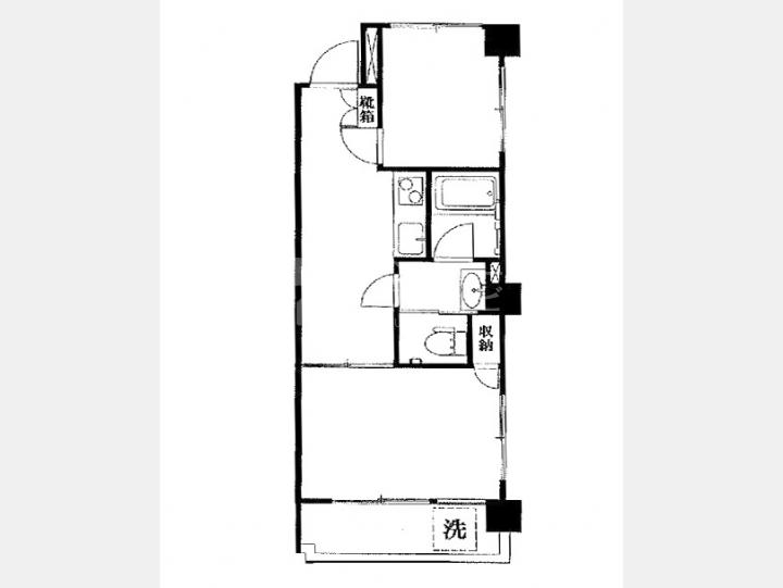 401間取り図【新橋ぼくみつマンション】