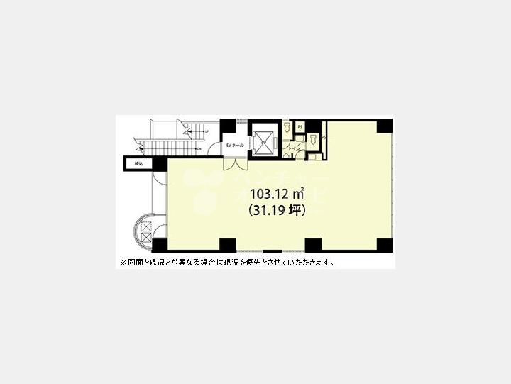 間取図　【朝川ビル】
