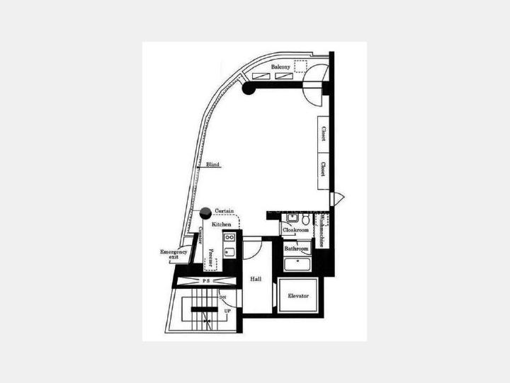 7階間取り図【9STAGEkanda】