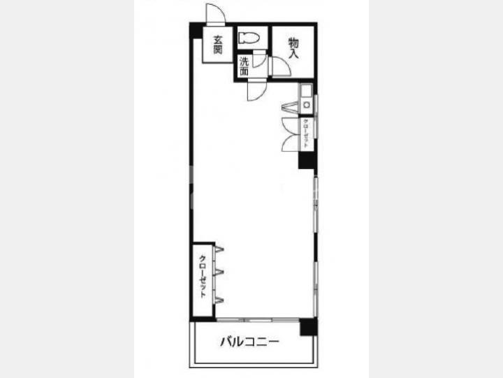 602間取り図【渋谷ビレッヂ南平台】