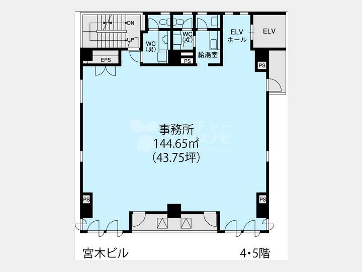 間取り図【宮木ビル】