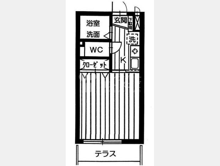 １０３間取り図【カサデ・マリポーサ】