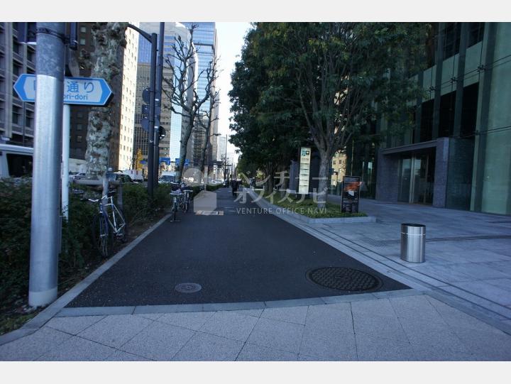 前面道路【パレスビル】