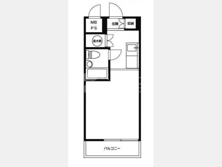 906間取り図【セントヒルズ代々木】