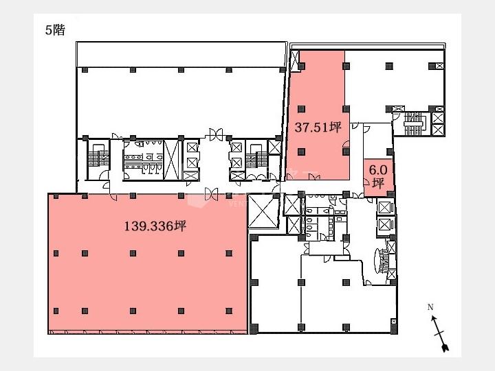 間取図　【虎ノ門実業会館（本館）】