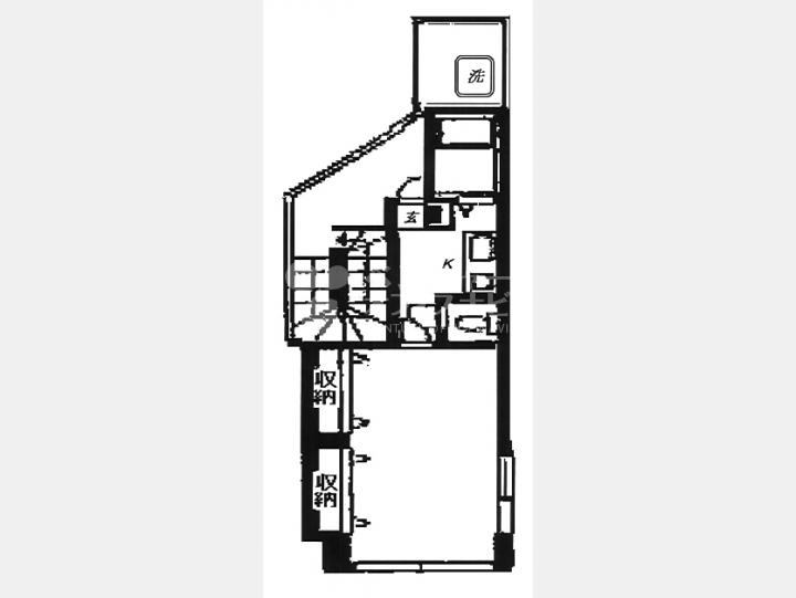 ４０１間取り図【グレイス高輪】