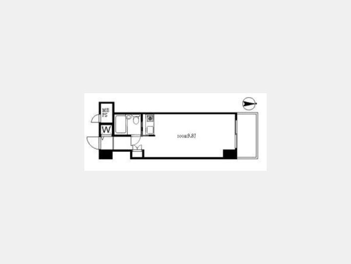 間取り図【藤和ハイタウン新宿】