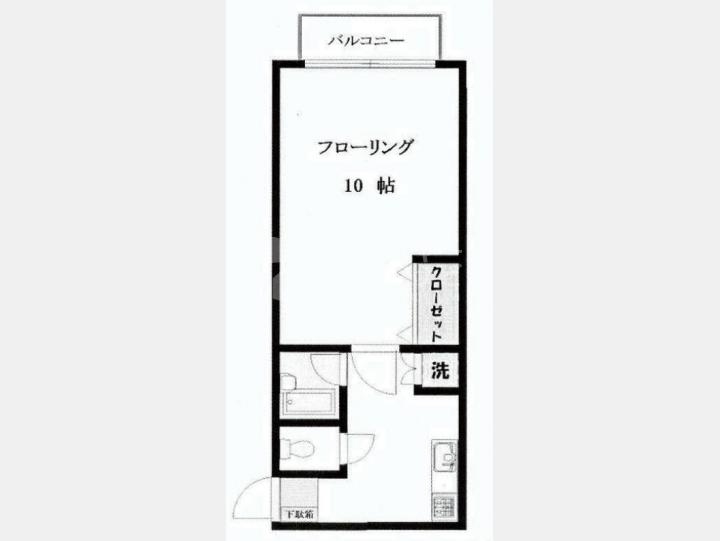 305間取図 【グリーンヴィラ代々木】