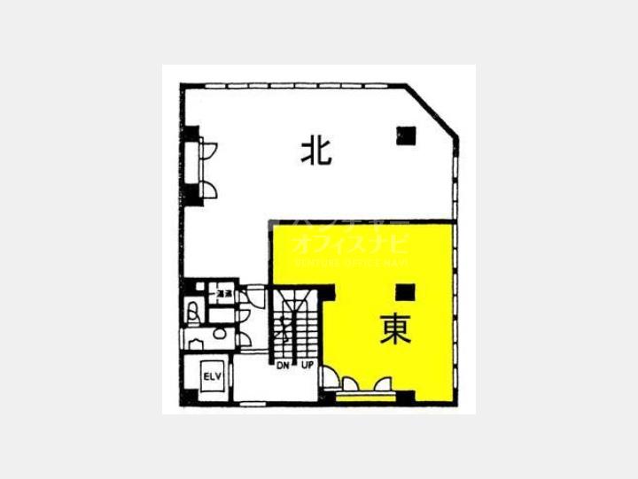 ４F東間取り図【ル・グラシエルBLDG.3】