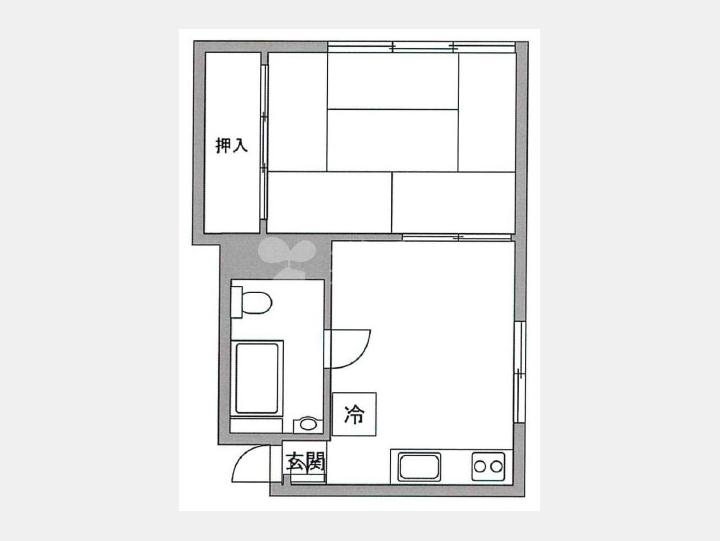 204間取り図【長谷川ビル】