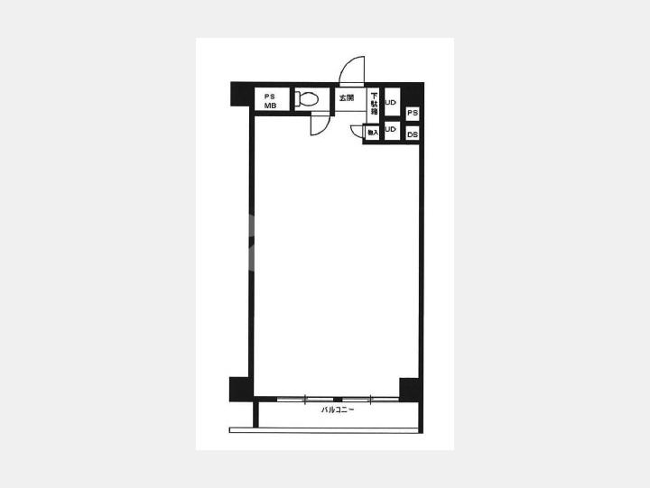 ４０５間取り図【第２５宮庭マンション】
