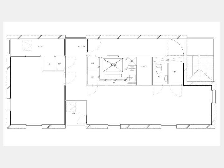 ３０１間取り図【Y-2　yamagataya Bldg】