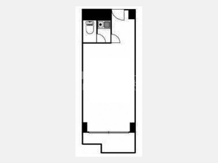 １０７間取り図【ニュー千駄ヶ谷マンション】 