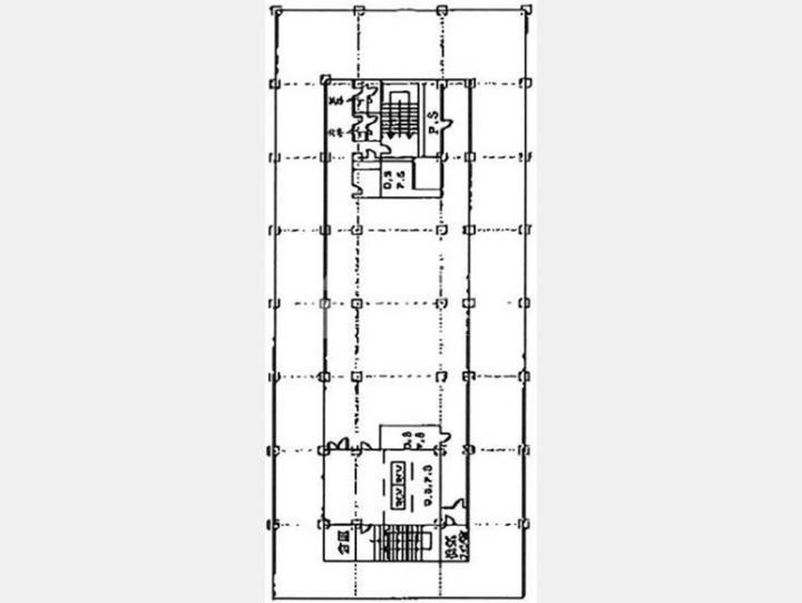 瀬川ビル　基準階　間取り図