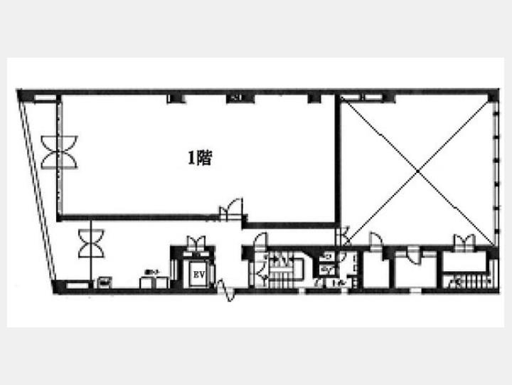 １F間取り図【ムラタヤビル】