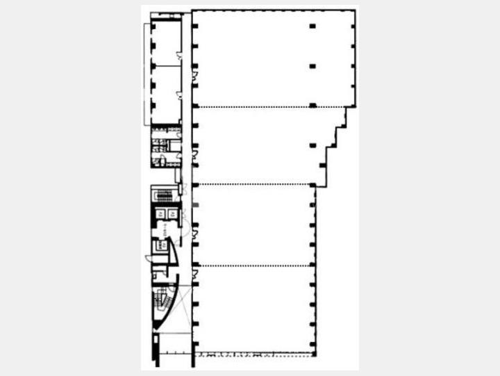グラスシティ渋谷　基準階　間取り図