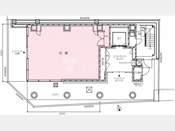 間取図　【神保町PR-EX】