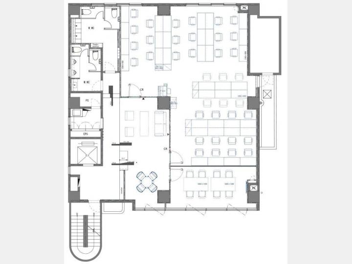 ７F間取り図【TBCビル】